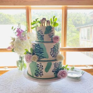 Designer Custom Wedding Cake