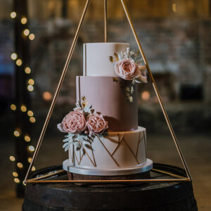 Elegant 3-Tier Wedding Cake